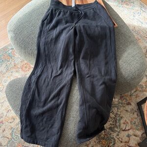 lululemon scuba mid rise wide leg pant M